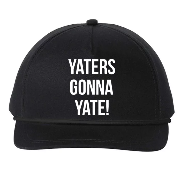 Yaters Gonna Yate! Snapback Five-Panel Rope Hat