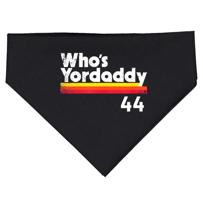 Yordan Alvarez WhoS Yordaddy Houston Baseball USA-Made Doggie Bandana