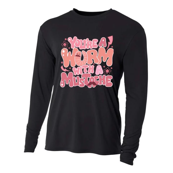 You’re A Worm With A Mustache  Vanderpump Rules Scandovals Is A Liar Cooling Performance Long Sleeve Crew