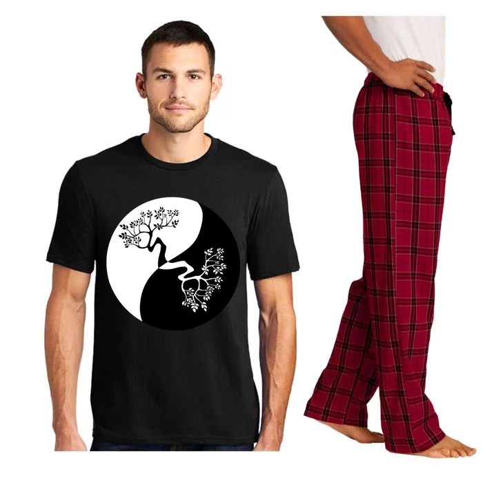 Yin And Yang Bonsai Tree Japan Buddha Zen Meditation Yoga Funny Gift Pajama Set