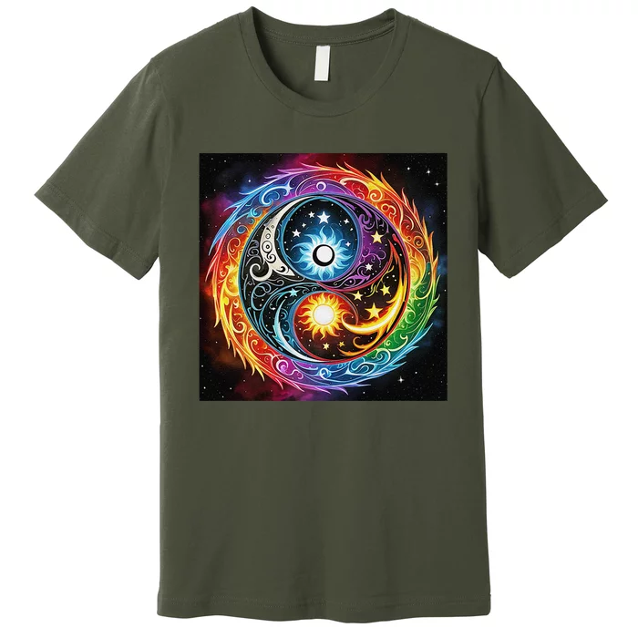 Yin And Yang Effect Premium T-Shirt