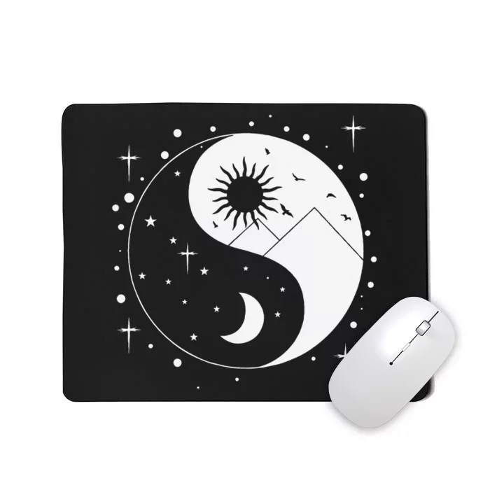 Yin and Yang Mousepad