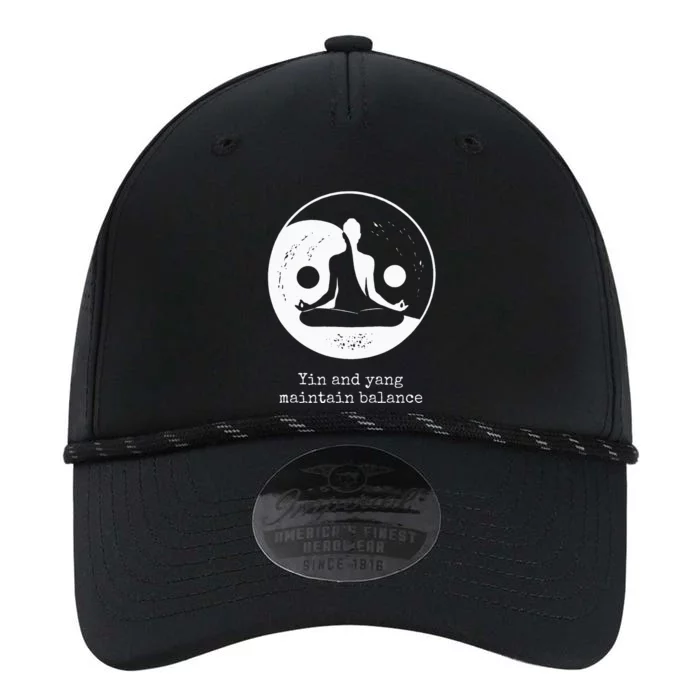 Yin And Yang Maintain Balance Yin Yang Designs Present Performance The Dyno Cap