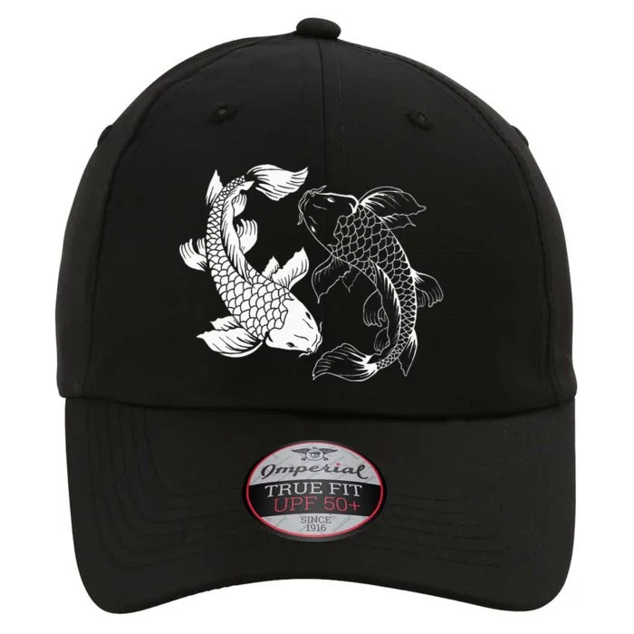 Yin And Yang Japanese Koi Fish The Original Performance Cap