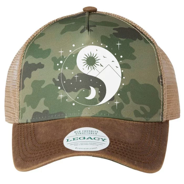 Yin And Yang Legacy Tie Dye Trucker Hat