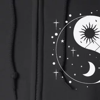 Yin And Yang Full Zip Hoodie