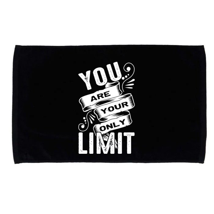 You Are Your Only Limit Microfiber Hand Towel