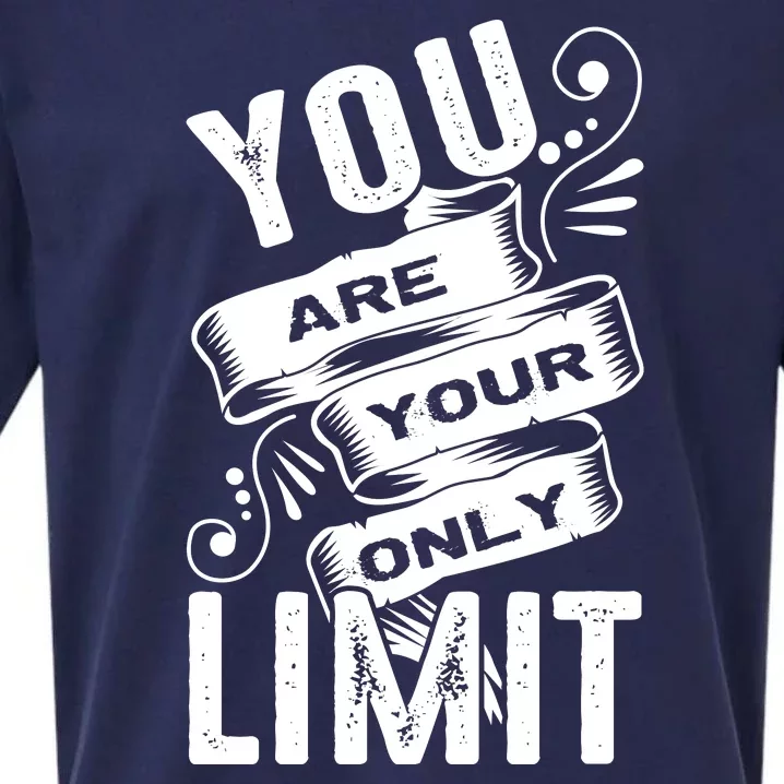 You Are Your Only Limit Sueded Cloud Jersey T-Shirt