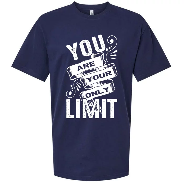 You Are Your Only Limit Sueded Cloud Jersey T-Shirt