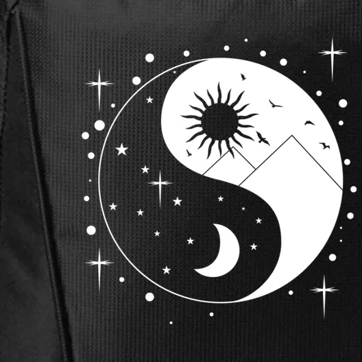 Yin And Yang Cool Gift City Backpack