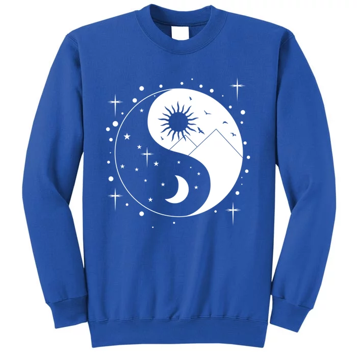 Yin And Yang Cool Gift Tall Sweatshirt