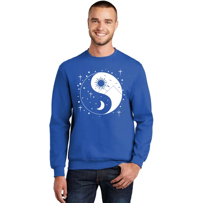 Yin And Yang Funny Gift Tall Sweatshirt