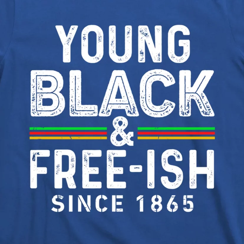 Young Black African Black History Month Freeish Meaningful Gift T-Shirt