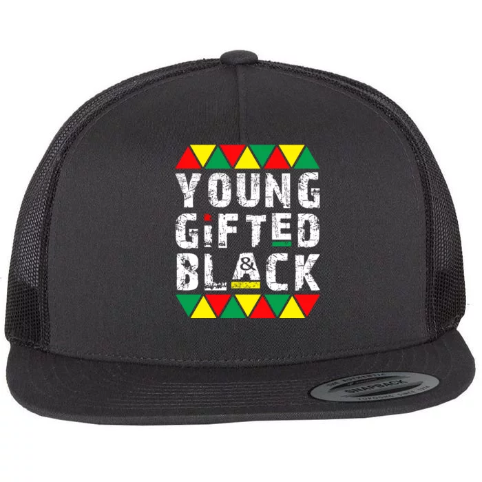 Young Black And Gifted Flat Bill Trucker Hat