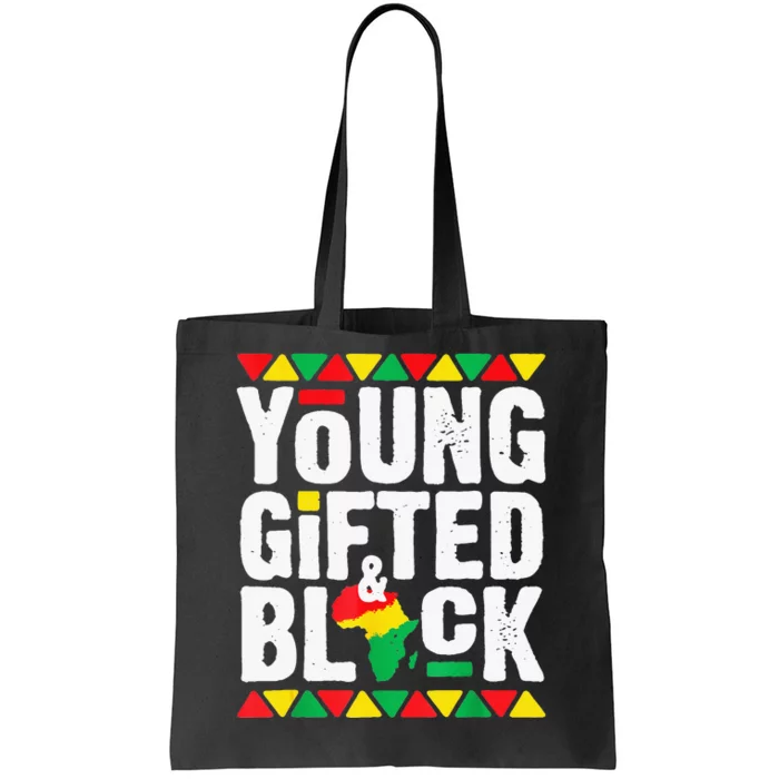 Young Black Dashiki African Pride History Month Magic Tote Bag