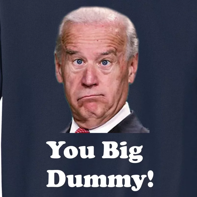 You Big Dummy Joe Biden Tall Sweatshirt