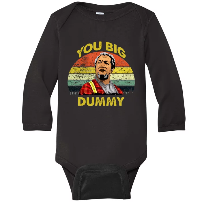 You Big Dummy Vintage 80s Son In Sanford City Baby Long Sleeve Bodysuit