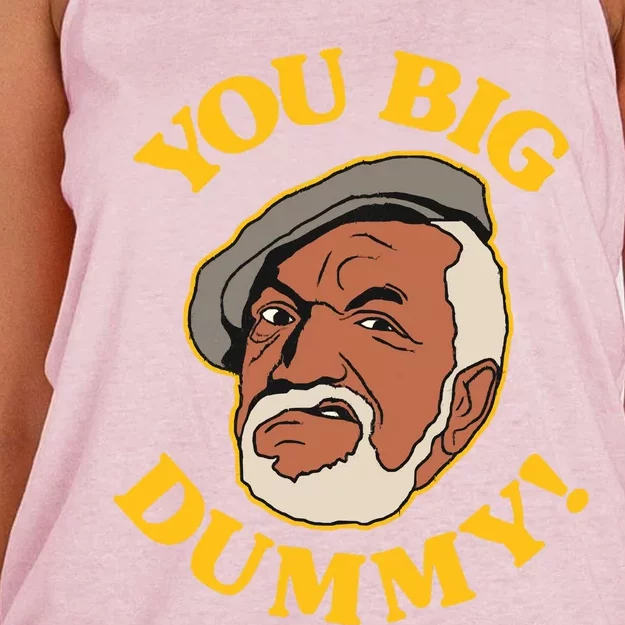 YOU BIG DUMMY Women's Knotted Racerback Tank