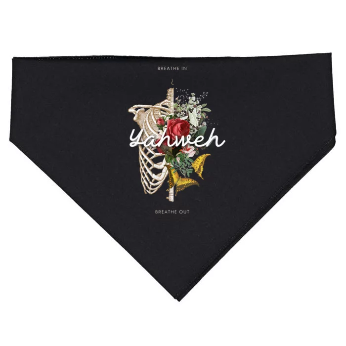 Yahweh Breathe In Breath Out USA-Made Doggie Bandana