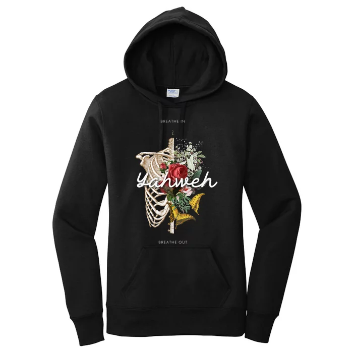 Yahweh Breathe In Breath Out Women's Pullover Hoodie