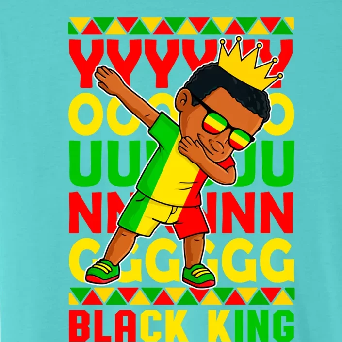 Young Black King Melanin African Juneteenth 1865 Gift ChromaSoft Performance T-Shirt