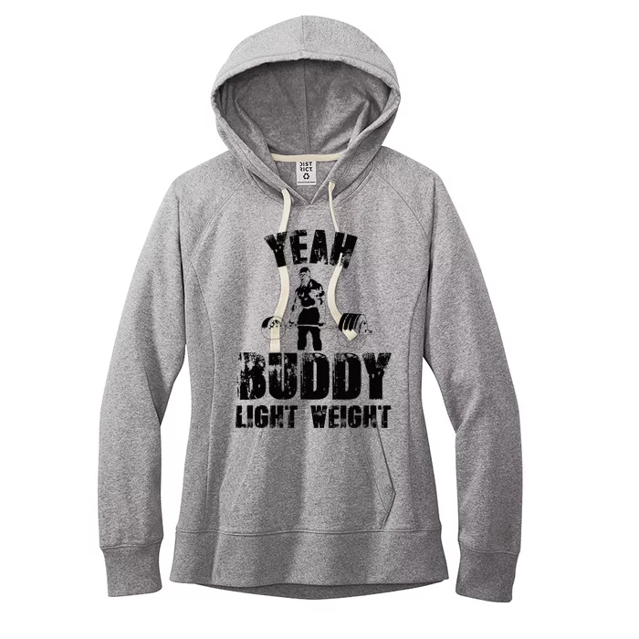 Yes Buddy Lightweight Funny Weightlifting Women's Fleece Hoodie