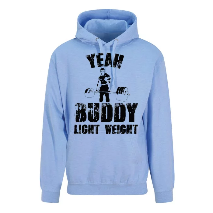 Yes Buddy Lightweight Funny Weightlifting Unisex Surf Hoodie