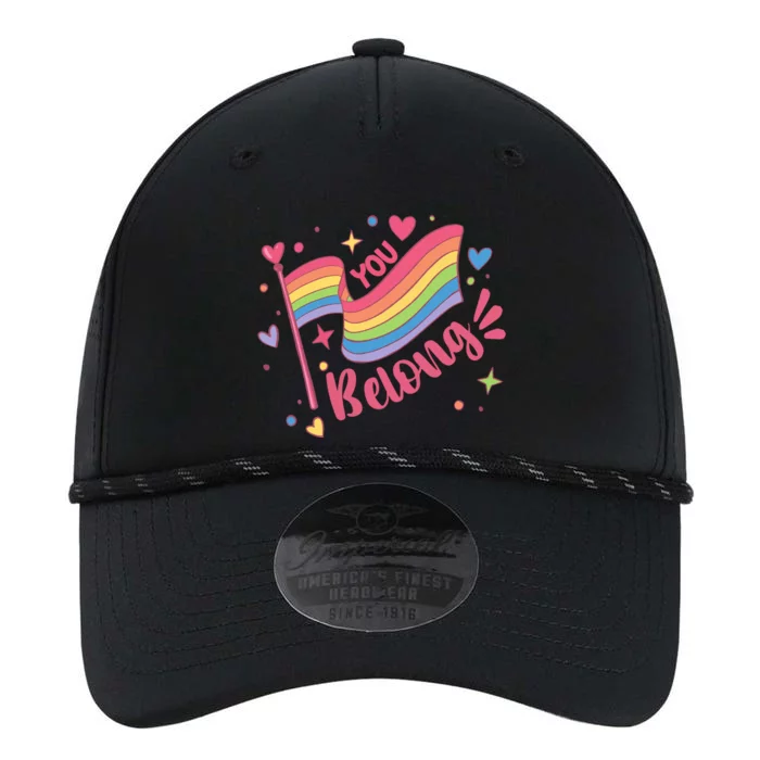 You Belong Lgbtq Ally Pride Performance The Dyno Cap