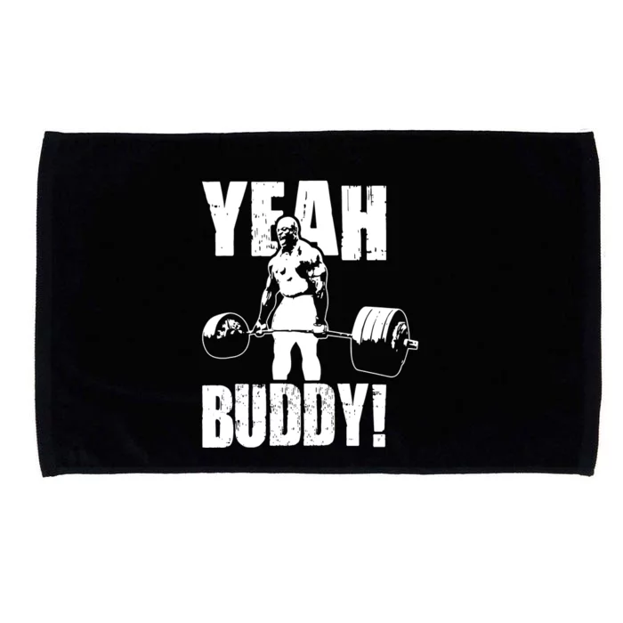 Yeah Buddy Ronnie Coleman Gym Motivational Microfiber Hand Towel