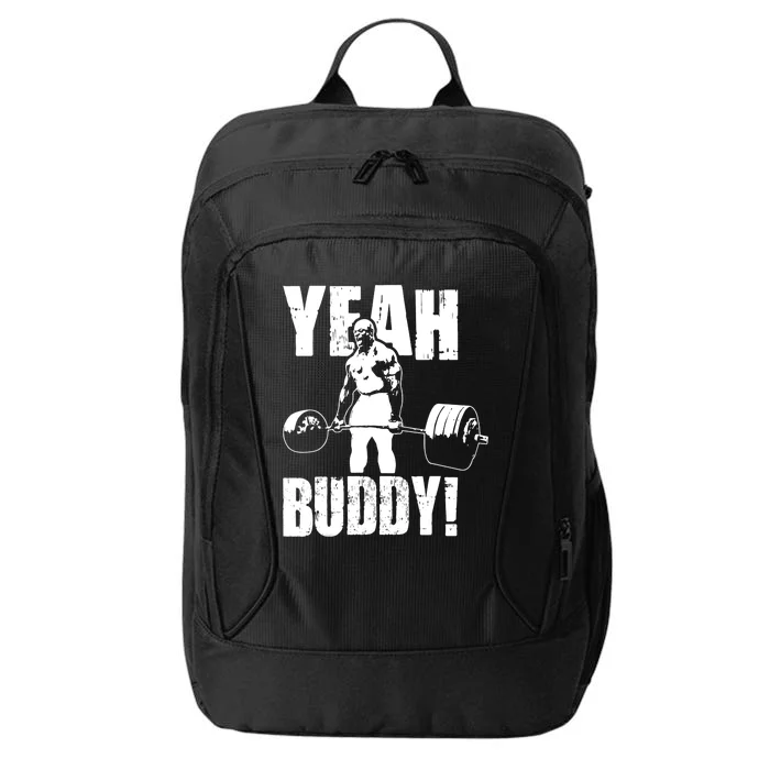 Yeah Buddy Ronnie Coleman Gym Motivational City Backpack