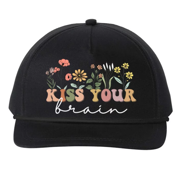 Your Brain Sped Teacher Students Class Cute Wildflower Cool Gift Snapback Five-Panel Rope Hat