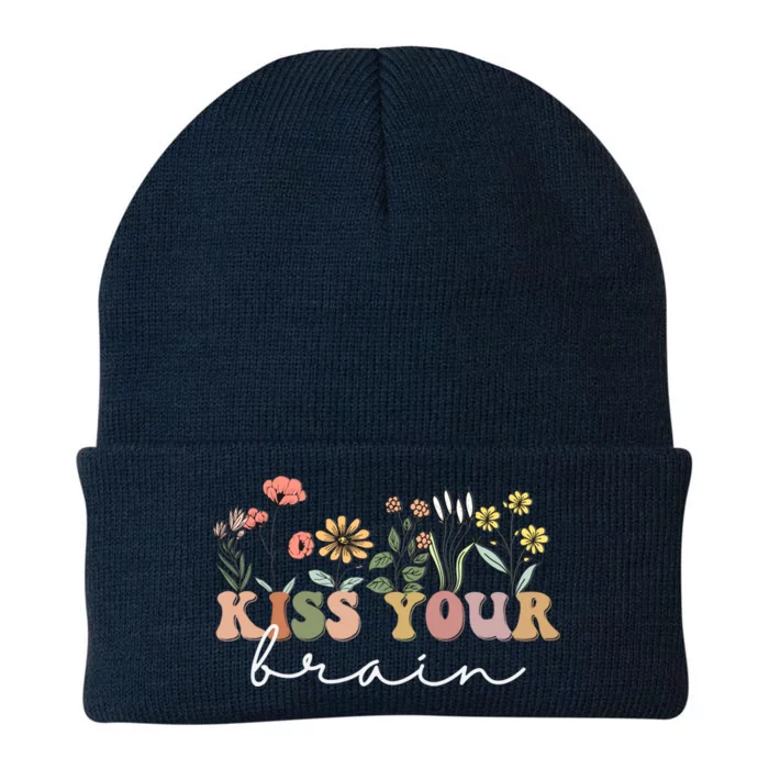 Your Brain Sped Teacher Students Class Cute Wildflower Cool Gift Knit Cap Winter Beanie