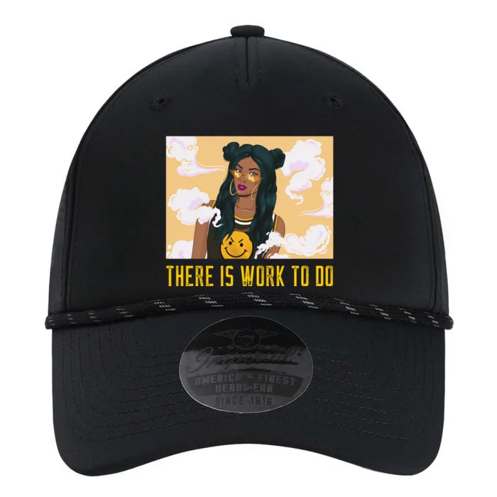 Yellow Brown Skin Respect Black Afro Work Boss Cute Gift Performance The Dyno Cap