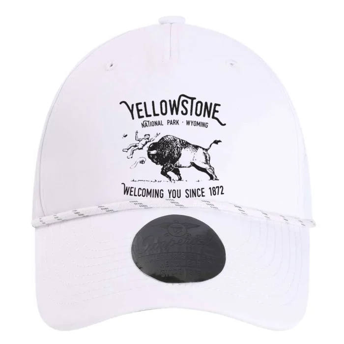 Yellowstone Bison Toss National Park Wyoming Performance The Dyno Cap