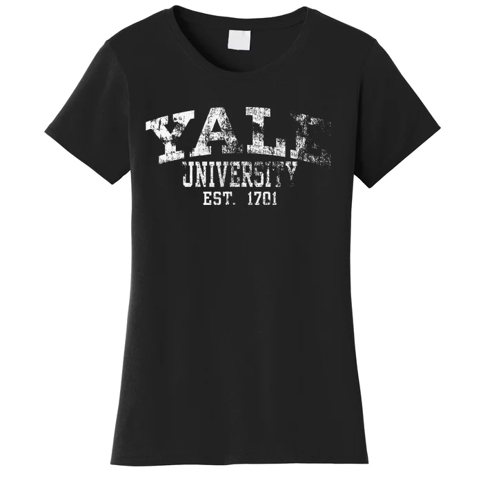 Y.A.L.E Bulldogs Vintage Est 1701 Officially Women's T-Shirt