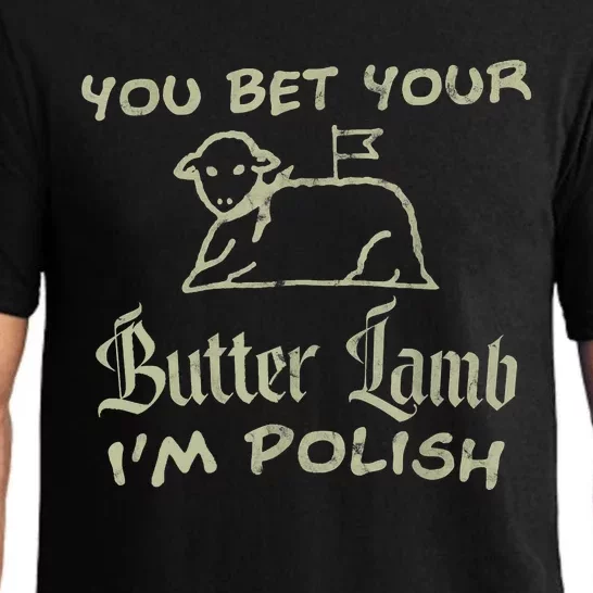 You Bet Your Butter Lamb I'm Polish Animals Pajama Set