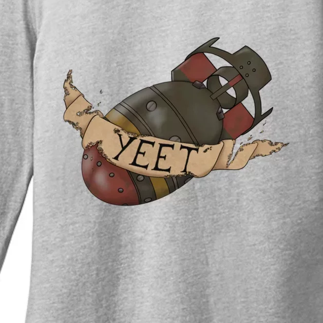 Yeet Bomb Womens CVC Long Sleeve Shirt