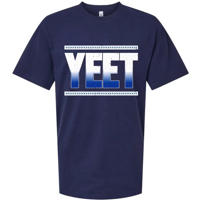 Yeet Blue Sueded Cloud Jersey T-Shirt