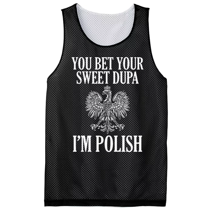 You Bet Your Sweet Dupa IM Polish Dyngus Day Polska Poland Mesh Reversible Basketball Jersey Tank