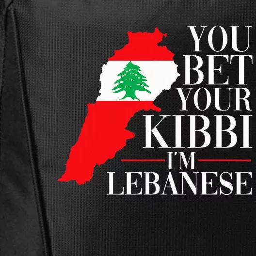 You Bet Your Kibbi IM Lebanese City Backpack