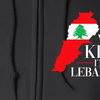 You Bet Your Kibbi IM Lebanese Full Zip Hoodie