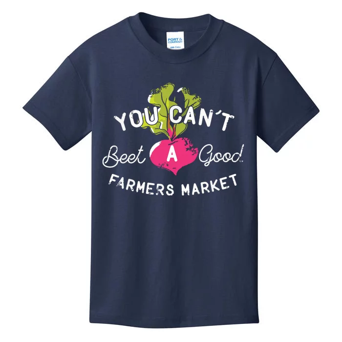 You Cant Beet A Good Farmers Market Rural Country Kids T-Shirt