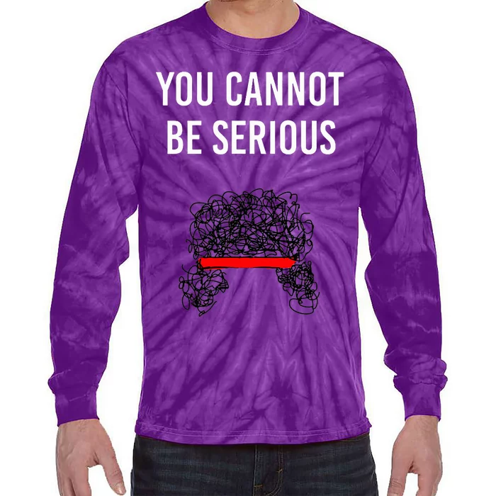 You Cannot Be Serious John Mcenroe Tie-Dye Long Sleeve Shirt