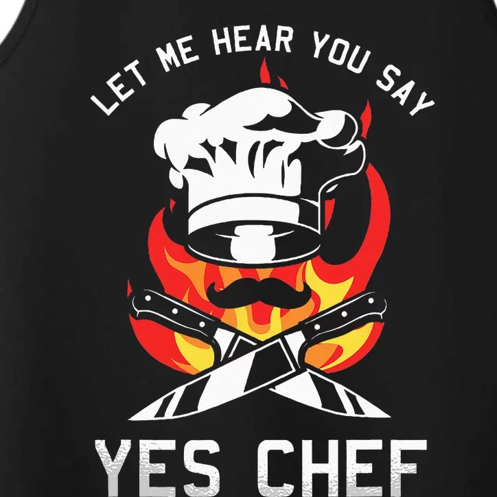 Yes Chef Cook Restaurant Cooking Culinary Gastronomy Food Performance Tank