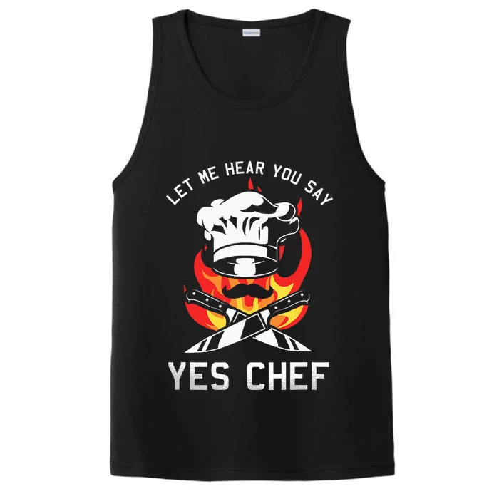 Yes Chef Cook Restaurant Cooking Culinary Gastronomy Food Performance Tank