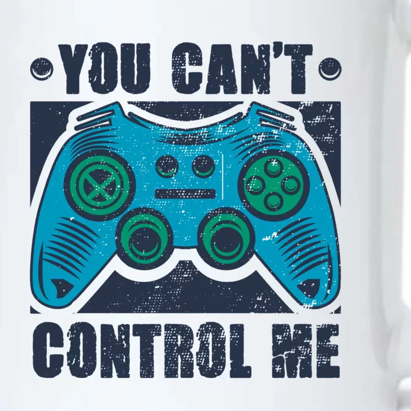 You Can’t Control Me Funny Video Game Player Gaming Quote Gift Black Color Changing Mug