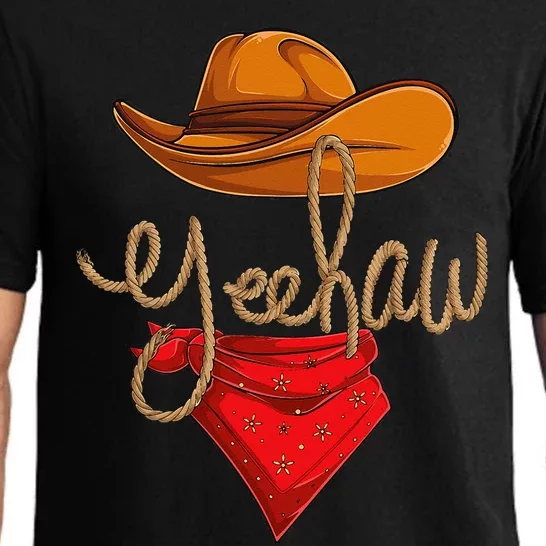 Yeehaw Cowboy Cowgirl Western Country Rodeo YeeHaw Pajama Set