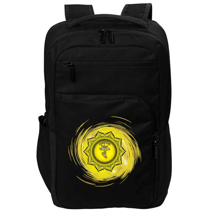 Yellow Chakra Chakras System Gold Series Impact Tech Backpack