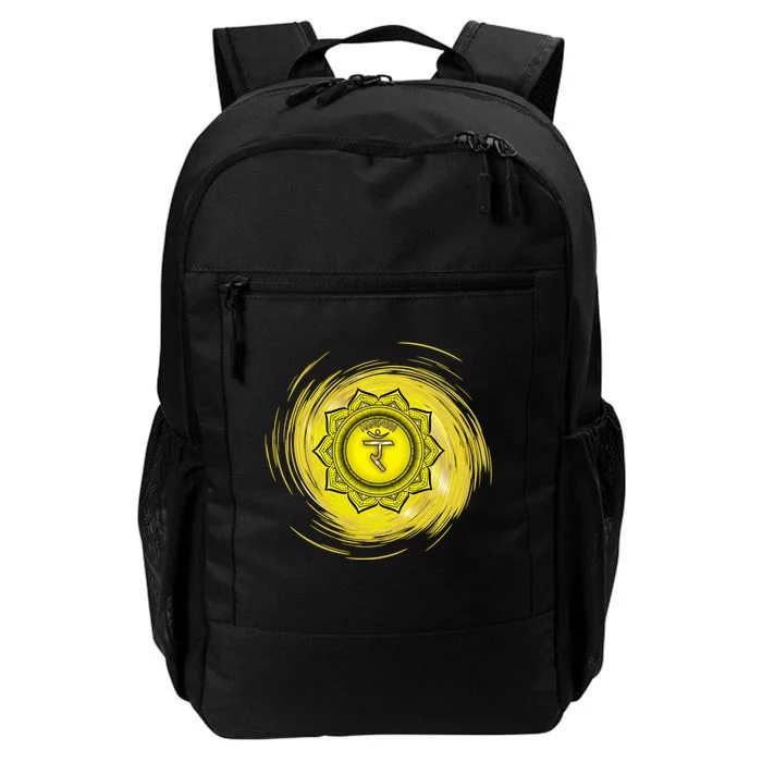 Yellow Chakra Chakras System Gold Series Daily Commute Backpack