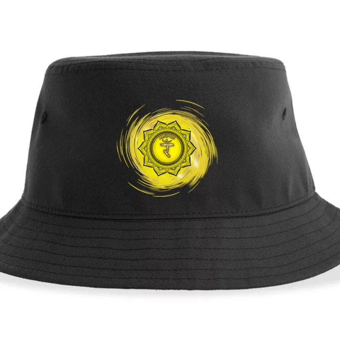 Yellow Chakra Chakras System Gold Series Sustainable Bucket Hat